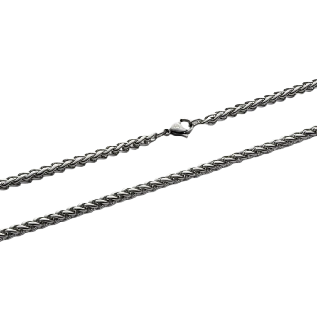 Wheat Chain (Silver) - 4mm