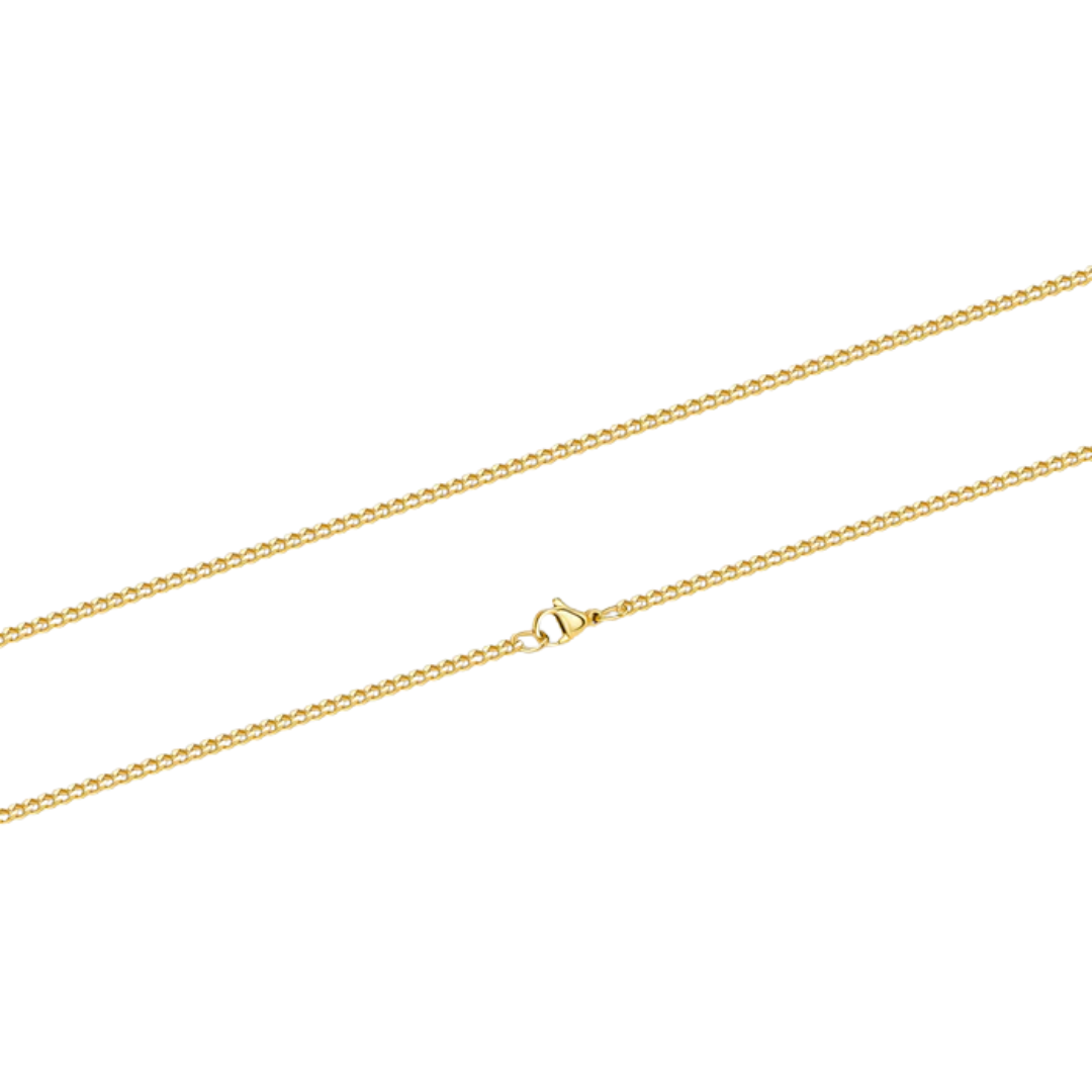 Micro Gold Cuban Link Chain