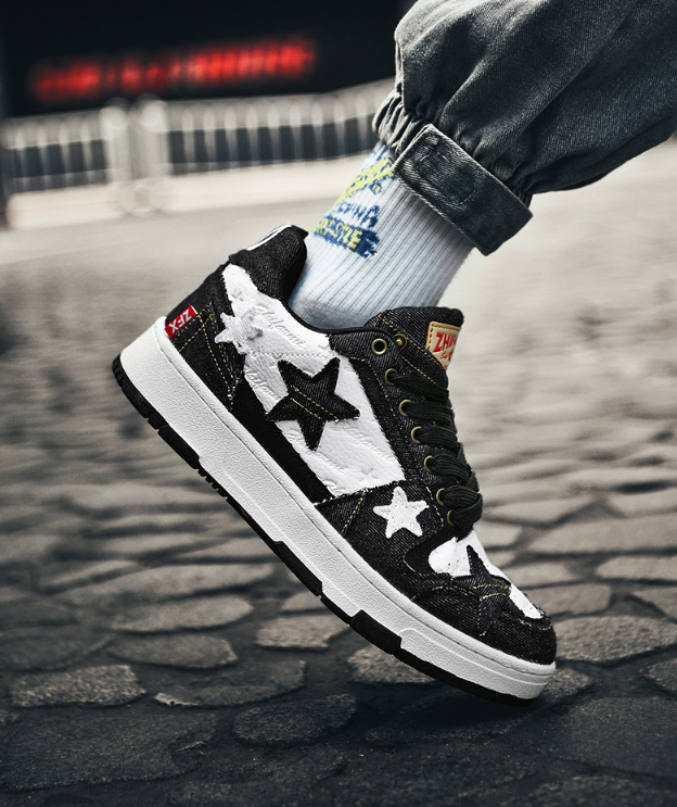 Retro Star Elements Casual Board Shoes
