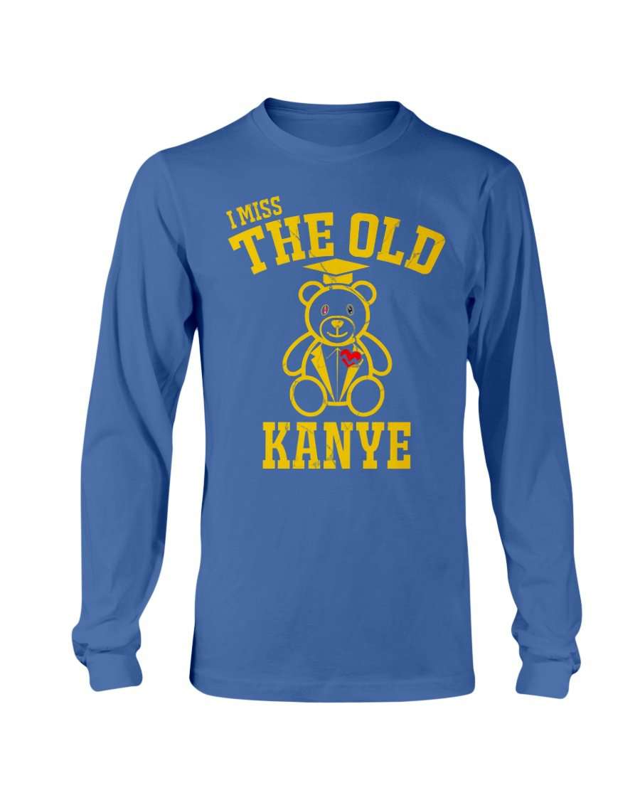Fuel hip hop jewelry Apparel Gildan Long Sleeve T-Shirt / Royal Blue / S Old Kanye T-Shirt