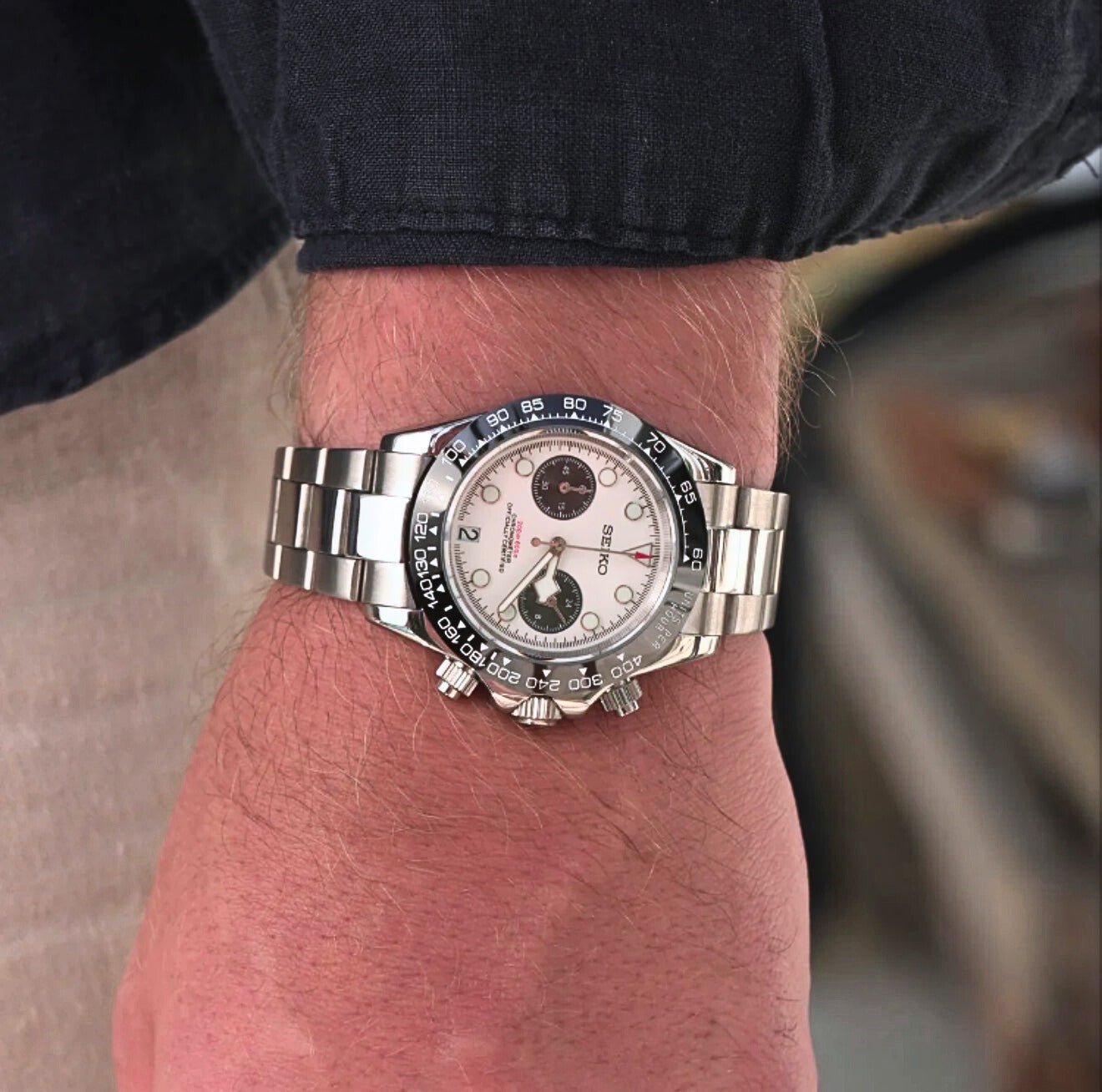 SEIKO MOD SUBMARINER | SCHWARZER STAHL