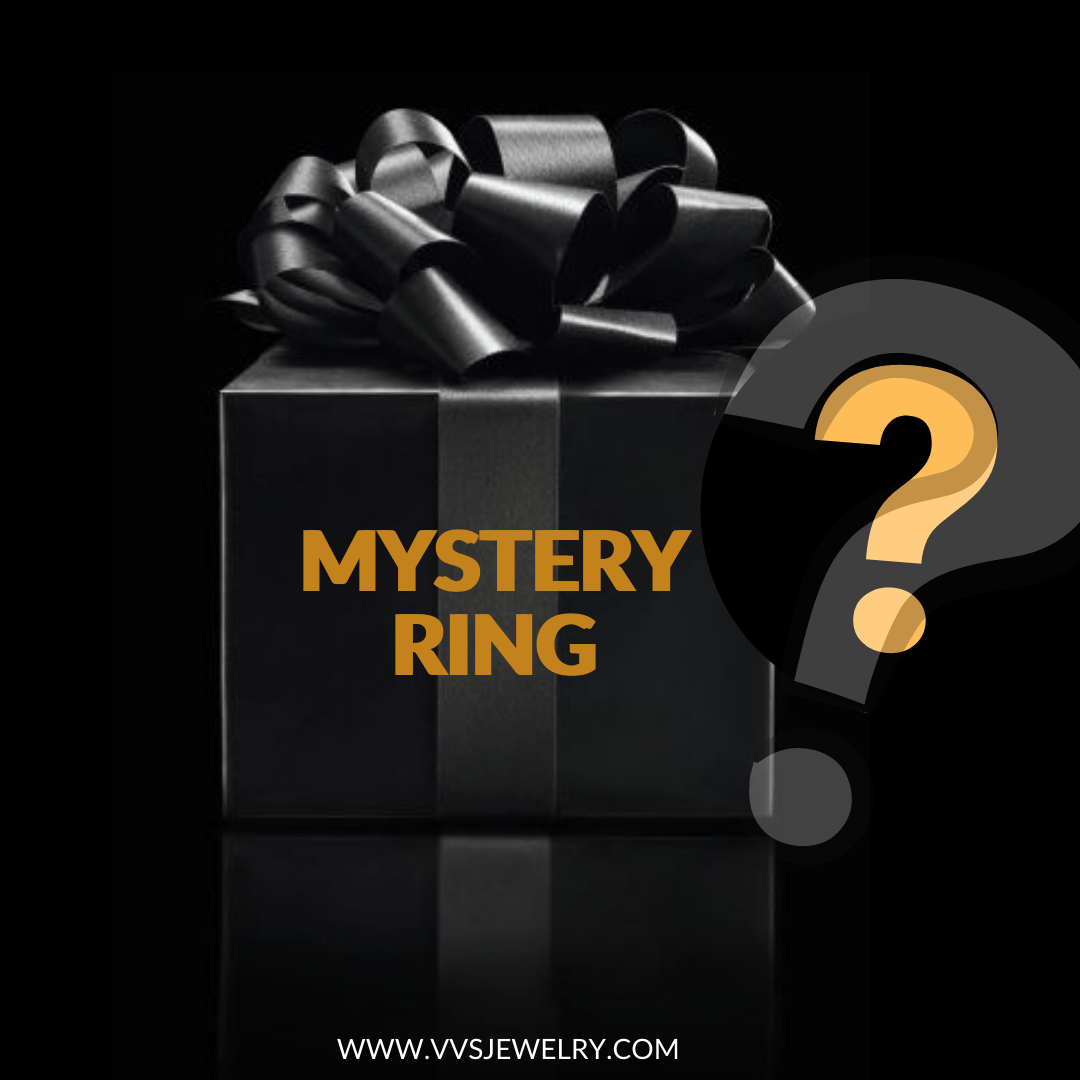 VVS Jewelry hip hop jewelry A / 7 Mystery Ring