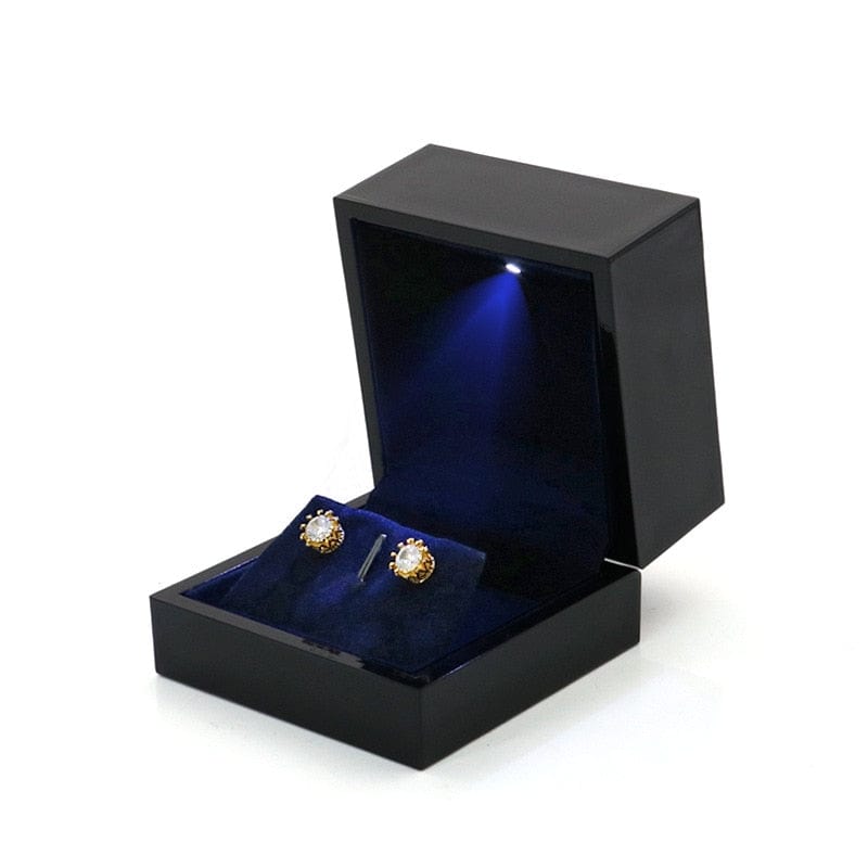 VVS Jewelry hip hop jewelry Earring box Premium LED Jewelry Gift Box