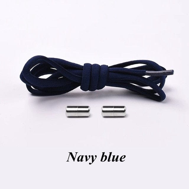 VVS Jewelry hip hop jewelry Navy blue VVS Jewelry No-tie Shoelaces