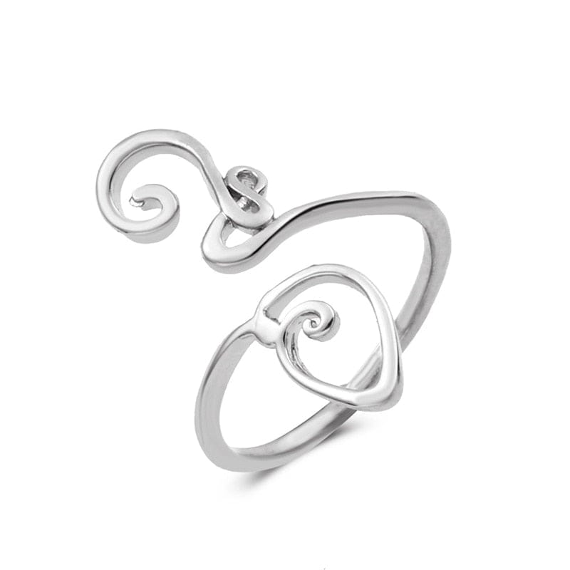 VVS Jewelry hip hop jewelry Style 11 Spiral Retro Adjustable Toe Ring