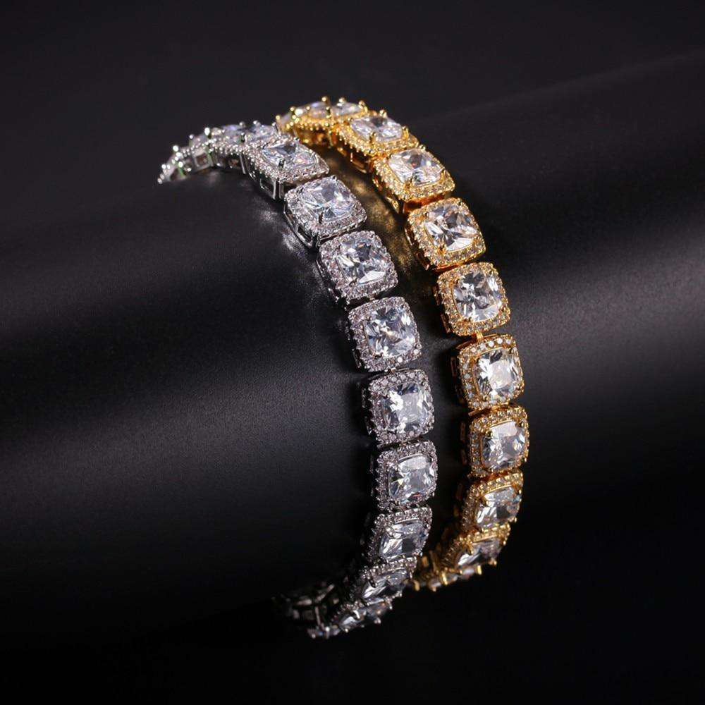 VVS Jewelry hip hop jewelry Thicc 10mm Drippin Tennis Bracelet