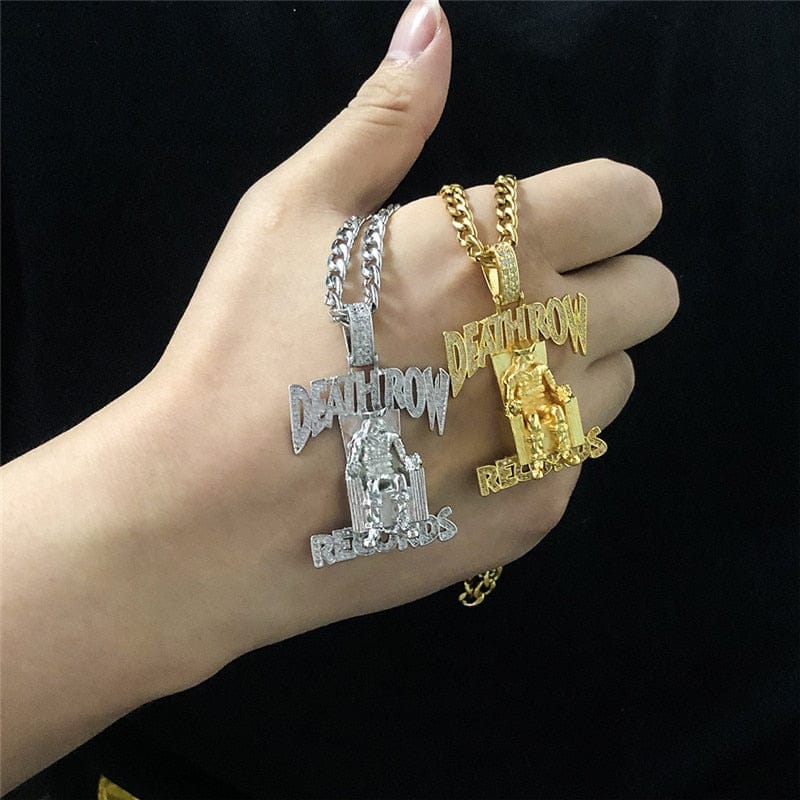 VVS Jewelry hip hop jewelry VVS Jewelry Death Row Records Pendant Chain